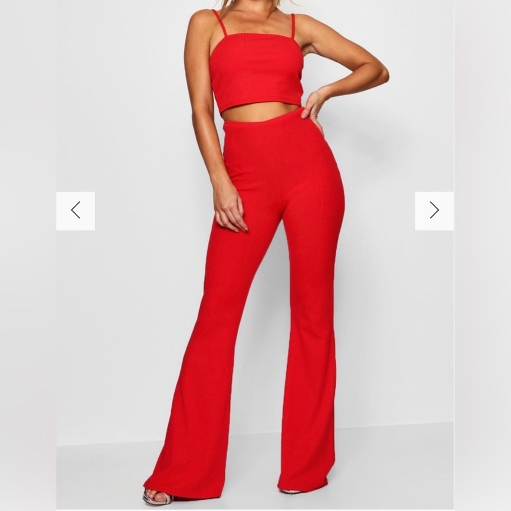 Red Tank Coord Set